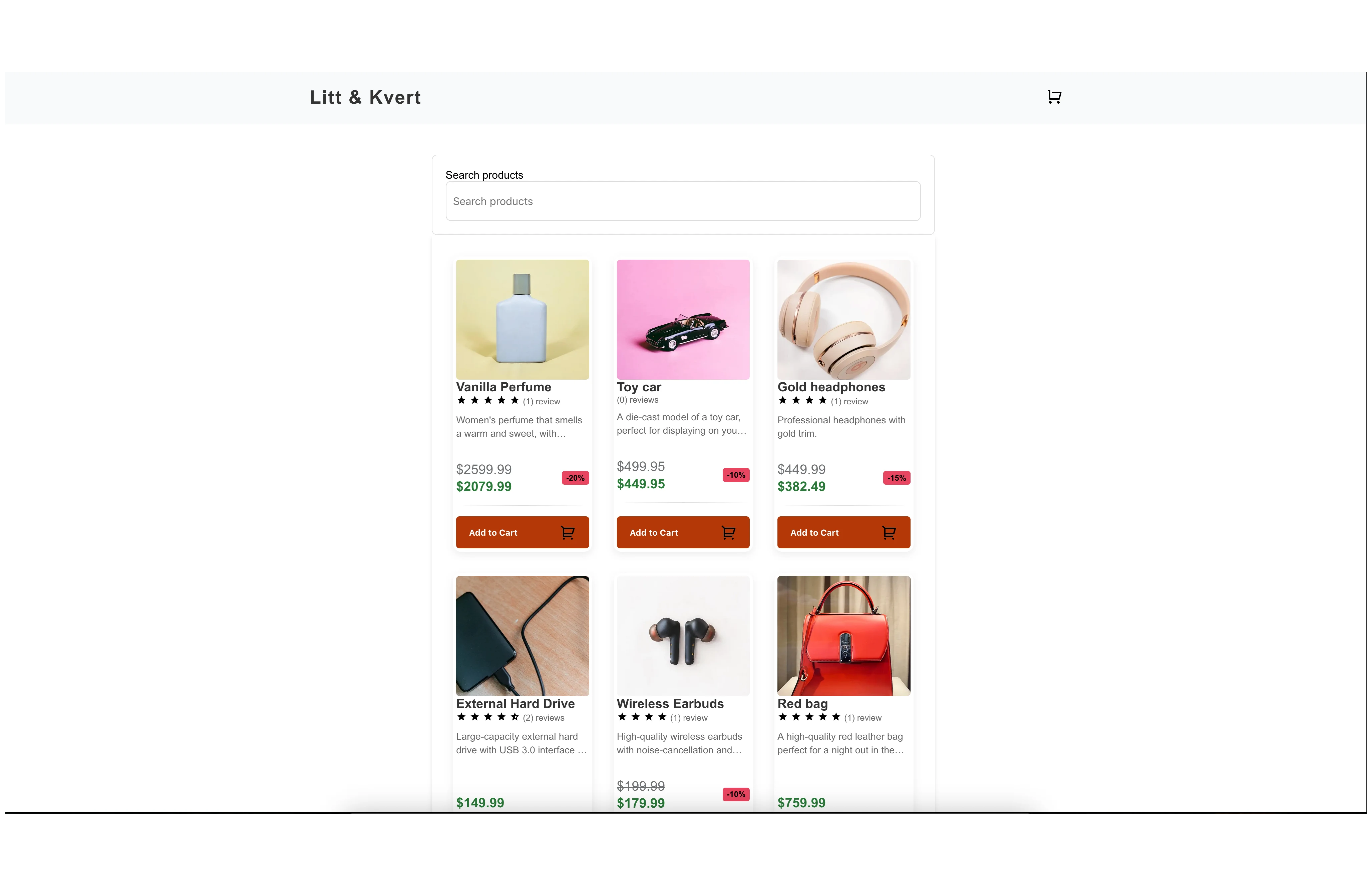 Litt & Kvert Homepage